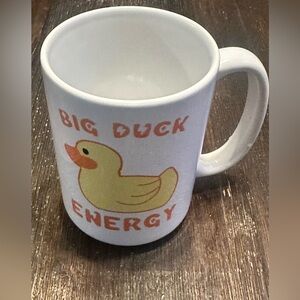 EUC funny Look Human coffee mug. Very sturdy.